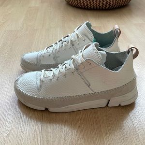 Clarks sneakers cream